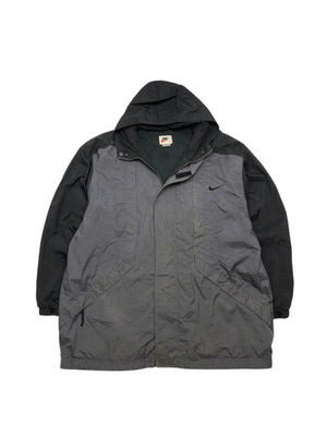 Vintage 90s Grey Nike Windbreaker Men's XL