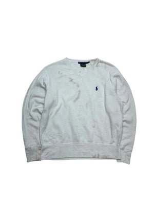 White Ralph Lauren Sweatshirt Women's Large