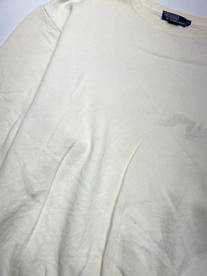 Polo Ralph Lauren Cream Sweatshirt – Size L