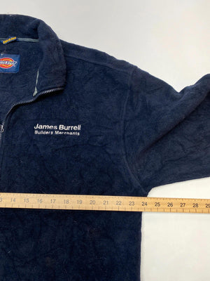 Dickies Navy Full-Zip Fleece Jacket (Men’s L)