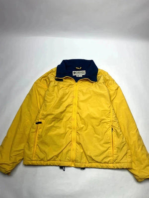 Vintage Columbia Sportswear Yellow Fleece-Lined Jacket