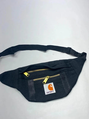 Carhartt Black Canvas Waist Bag / Crossbody Bum Bag