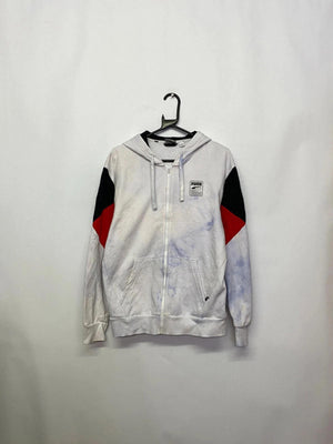 Puma Hoodie White/Red/Black Full-Zip