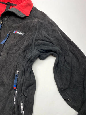 Berghaus Black & Red Full-Zip Fleece Jacket (Men’s L)