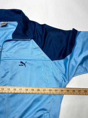 Vintage Puma Blue & Navy Track Jacket