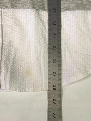 Tommy Hilfiger Grey & White Layered Long Sleeve Top