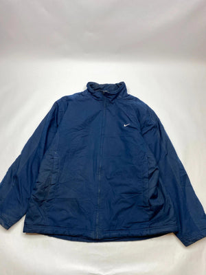 Nike Navy Blue Full-Zip Windbreaker Jacket
