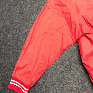 Red Lacoste Varsity Jacket Women's XS