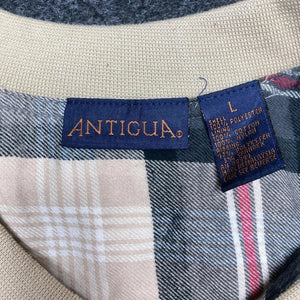 Cream Antigua V-neck Sweatshirt Men's Large