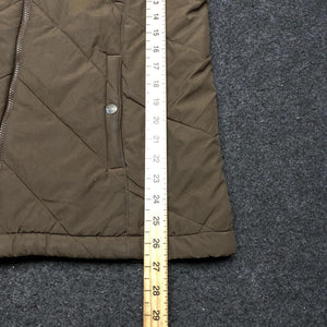 Brown Puma Quilted Jacket Women's Large
