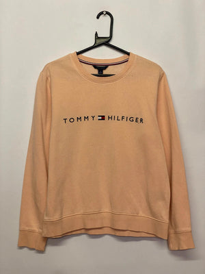 Tommy Hilfiger Pink Logo Crewneck Sweatshirt