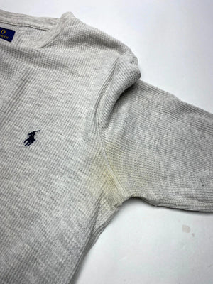 Polo Ralph Lauren Grey Long Sleeve Top – Women’s S