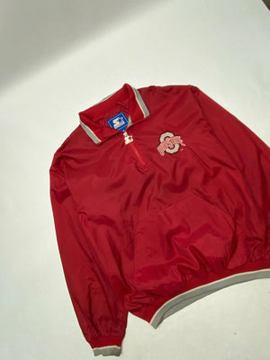 Vintage Starter Ohio State Buckeyes Pullover Jacket NCAA Men’s M
