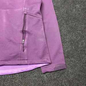 Purple The North Face Fleece Jacket Women's Large