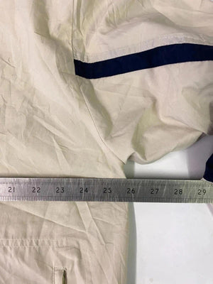 Nike Men's Beige and Navy Windbreaker Jacket