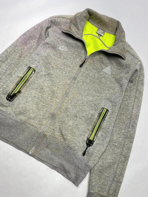 Nike Sportswear Grey Full-Zip Fleece Jacket – Men’s M