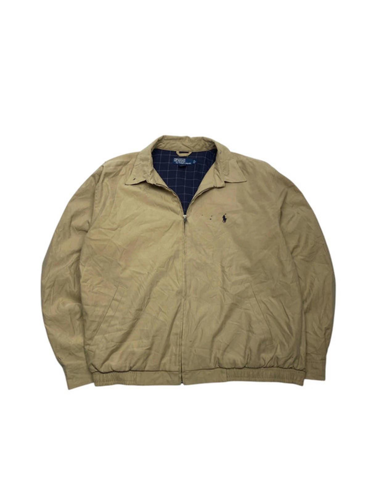 Khaki Ralph Lauren Harrington Jacket Men's Large