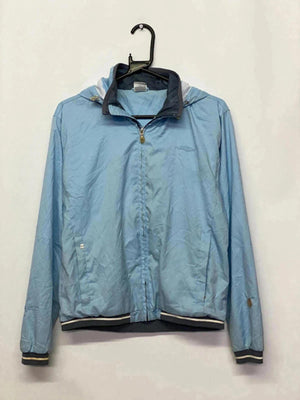Men's Light Blue Windbreaker Jacket