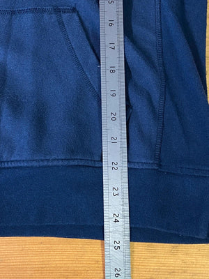 Champion Navy Hoodie with Varsity C Logo Size M