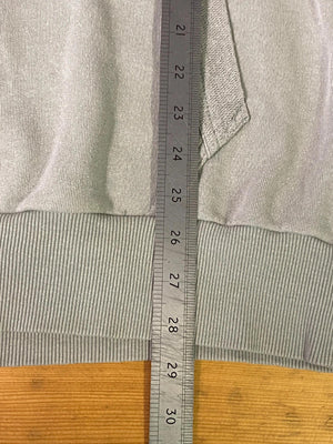 Puma Beige Hoodie with Orange Logo Print Size S