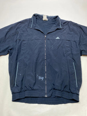 Adidas Navy Full-Zip Windbreaker Jacket (Men’s XL)
