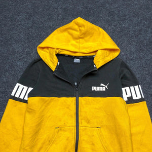 Yellow-Black Nike Zip-through Hoodie Youth's Medium