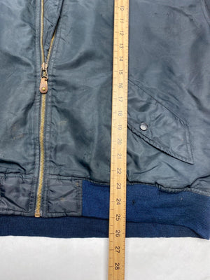 Vintage Straight Line Company MA-1 Bomber Jacket