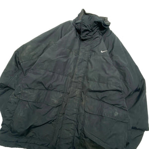 00s Black Nike Parkas Men's XXL