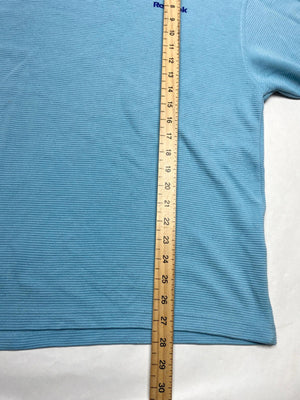 Reebok Vintage Light Blue V-Neck Sweatshirt (Men’s L)