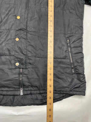 Umbro Black Puffer Parka Jacket with Hood