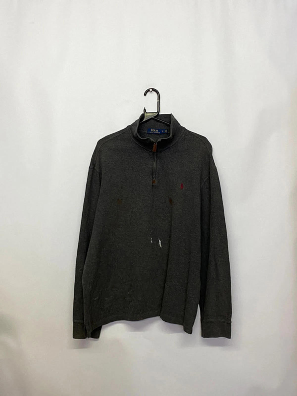 Polo Ralph Lauren Grey 1/4 Zip Sweatshirt