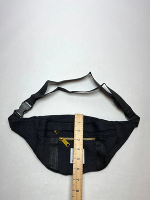 Carhartt Black Waist Bag with Gold Zipper