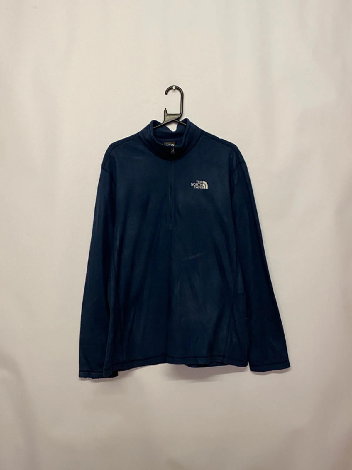The North Face Navy Blue 1/4 Zip Fleece Pullover