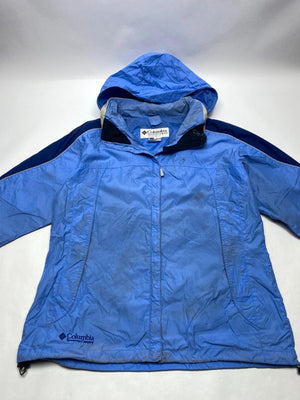 Columbia Women’s XL Interchange Waterproof Jacket – Blue