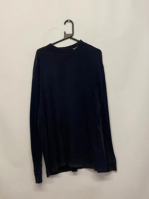 Vintage Nike Navy Long Sleeve Sweatshirt – Size L