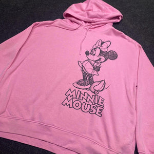 Pink Disney Minnie Hoodie Men's XL