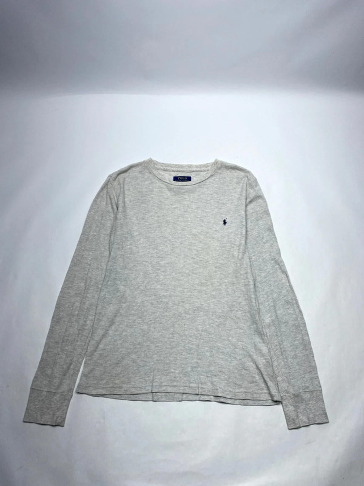 Polo Ralph Lauren Grey Long Sleeve Top – Women’s S