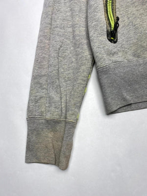 Nike Sportswear Grey Full-Zip Fleece Jacket – Men’s M