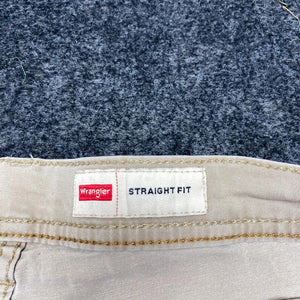 Beige Wrangler Straight Fit Trousers Women's W33