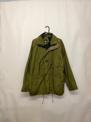 Helly Hansen Olive Green Utility Outdoor Jacket