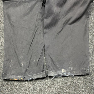 Black George Trousers Men's W44