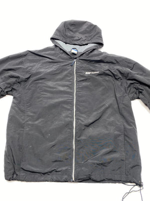 Men's Reebok Black Hooded Windbreaker Jacket