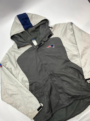 Reebok NFL Team Apparel New England Patriots Hooded Jacket (Men’s L)