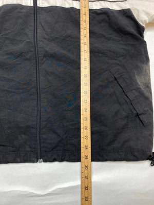 Reebok Vintage Two-Tone Hooded Windbreaker Jacket (Men’s XL/2XL)