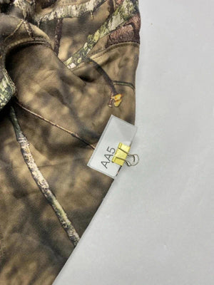 Mossy Oak Camo Hoodie Neon Lined Outdoor Hunting Streetwear