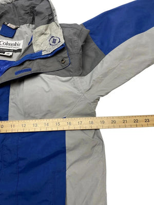 Blue Columbia Bugaboo Windbreaker Men's XS