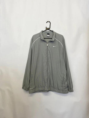 Nike Dri-FIT Grey Lightweight Zip Jacket