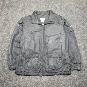 Black Columbia Windbreaker Women's Large