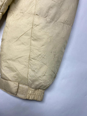 Vintage FILA Puffer Jacket – Beige / Brown