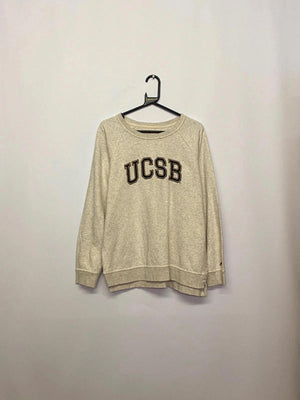 UCSB League Crewneck Sweatshirt – Light Grey, Size L